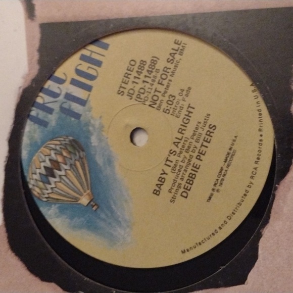 DJ 12"single record (Debbie Peters) - Picture 2 of 3